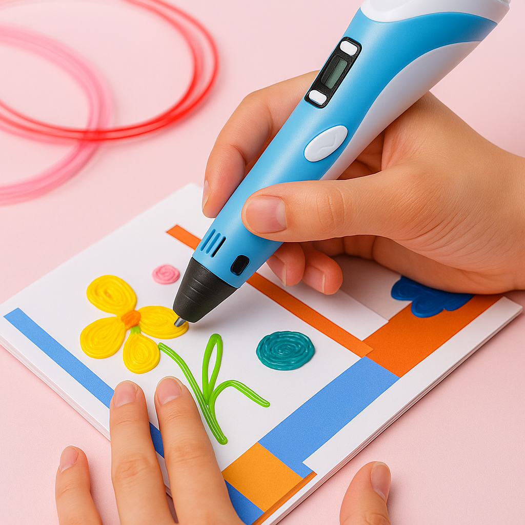 KidooPen™ – Le stylo 3D qui transforme l’imagination en création !